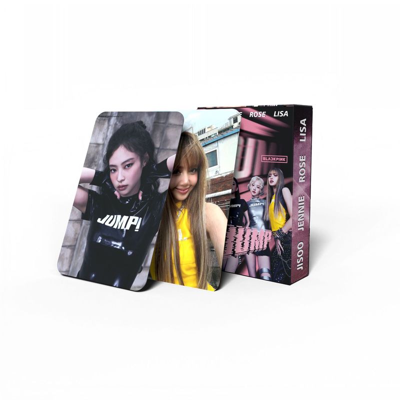 BlackP粉墨新曲JUMP周边小卡 巡演演唱会ROSE收藏卡片lomo卡|undefined