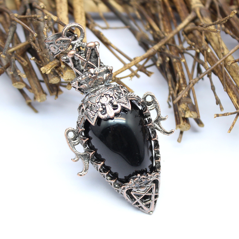 32g Weight Pendant Jewelry Making Type DIY Jewelry Accessories Classification 1 Piece Quantity natural stone Material Geometric Pattern Plating Design Vacation, Simple Style Style 1 Piece Natural Stone Geometric Pendant 13