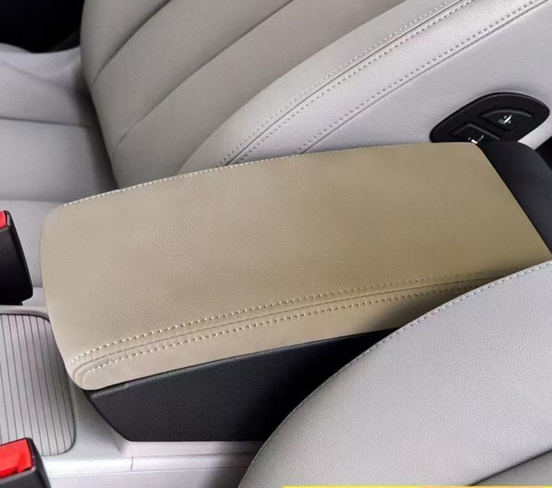 Suitable for Volkswagen Passat B6 B8 Magotan Armrest Box Cover Armrest Box Lid Protective Cover Special Protective Leather Cover