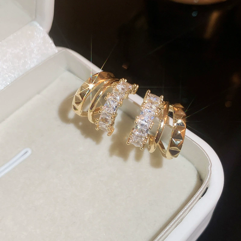 Серебряная игла, цирконы, модные универсальные серьги из жемчуга, стиль высокого качества, стиль «легкая роскошь», оптовая закупка