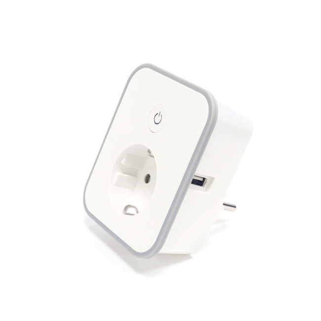 TY1731方形欧规2.4GWIFI无线智能家用开关插座