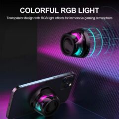 RGBマグネットbluetoothスピーカー小型音響3-1携帯型マグネットスタンドデスクトップスピーカー雰囲気ランプ無線