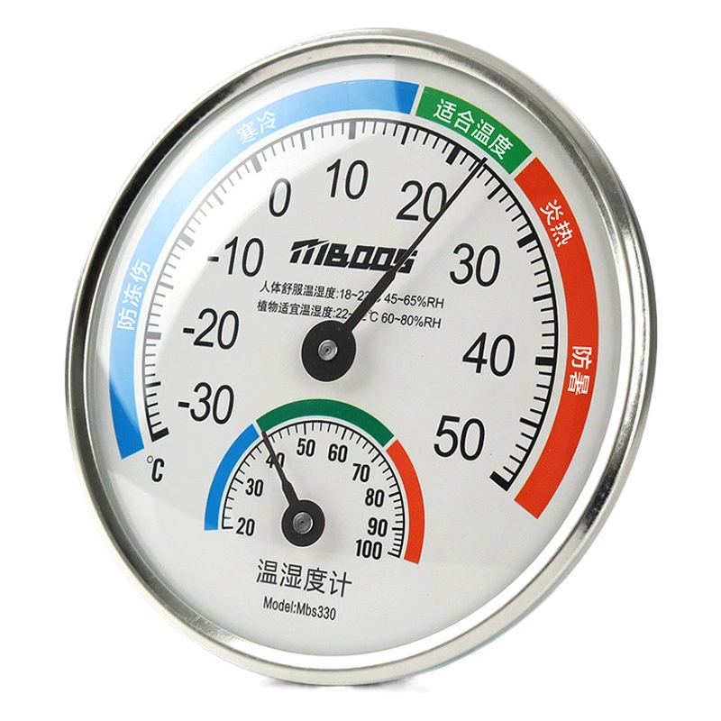Термометр домашний бытовой прецизионный Высокоточный детский механический физический настенный гигрометр сухой температуры в помещении