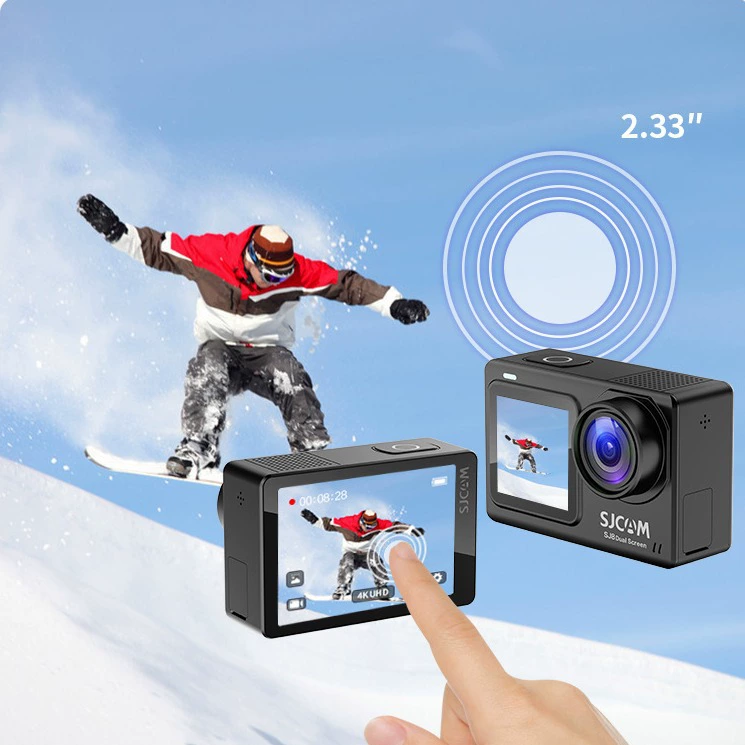 Камера SJCAM Speed Touch, шлем для велоспорта, видеорегистратор, видеокамера, 4 карата