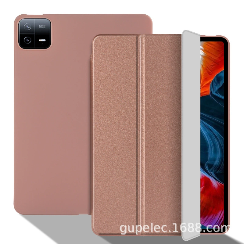 Чехол для планшета (Xiaomi/Redmi Pad 11) мягкий силиконовый/тонкий складной — совместимый с несколькими моделями, 8–12,5 дюймов