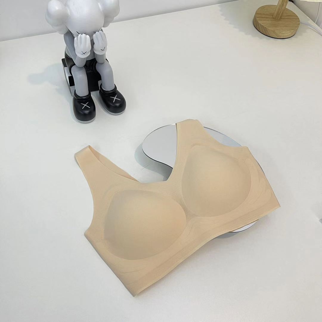Nuevo sujetador francés de alta calidad con soporte suave para otoño e invierno, ropa interior sin costuras, sujetador fino sin aros push-up
