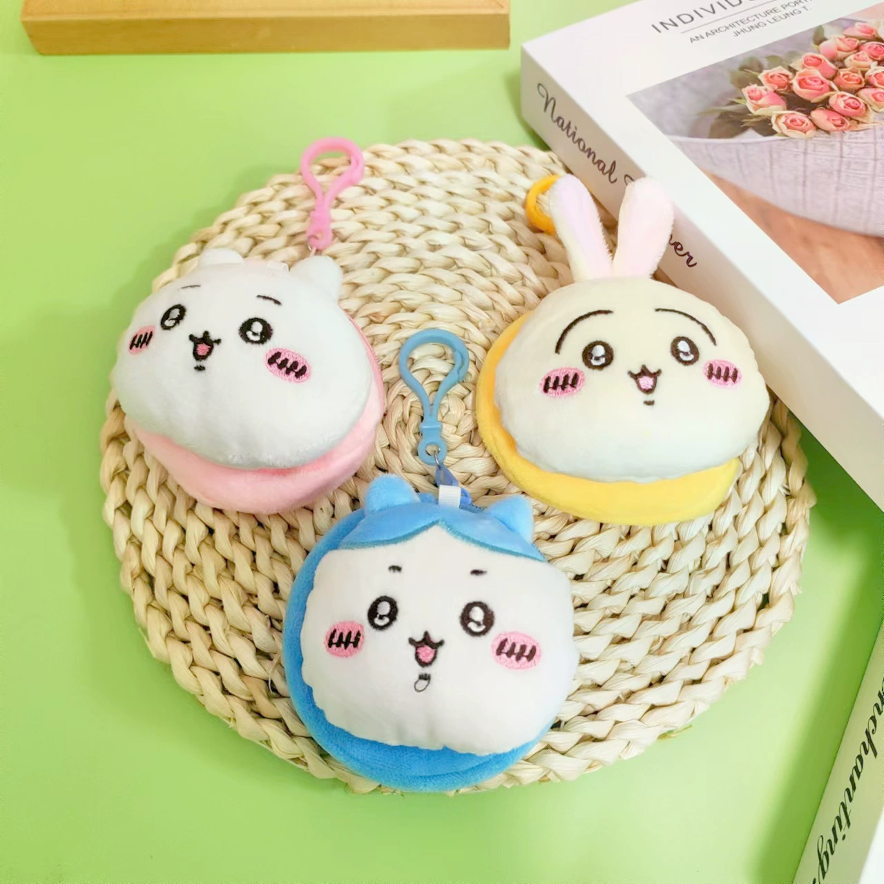 Кошелек, маленькая сумка, мультяшный подвес, плюшевая игрушка, кукла, брелок