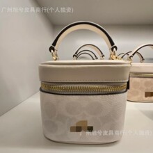 寇家新款Ava11高版本迷你化妆包复古手提口红盒子包单肩斜跨包女