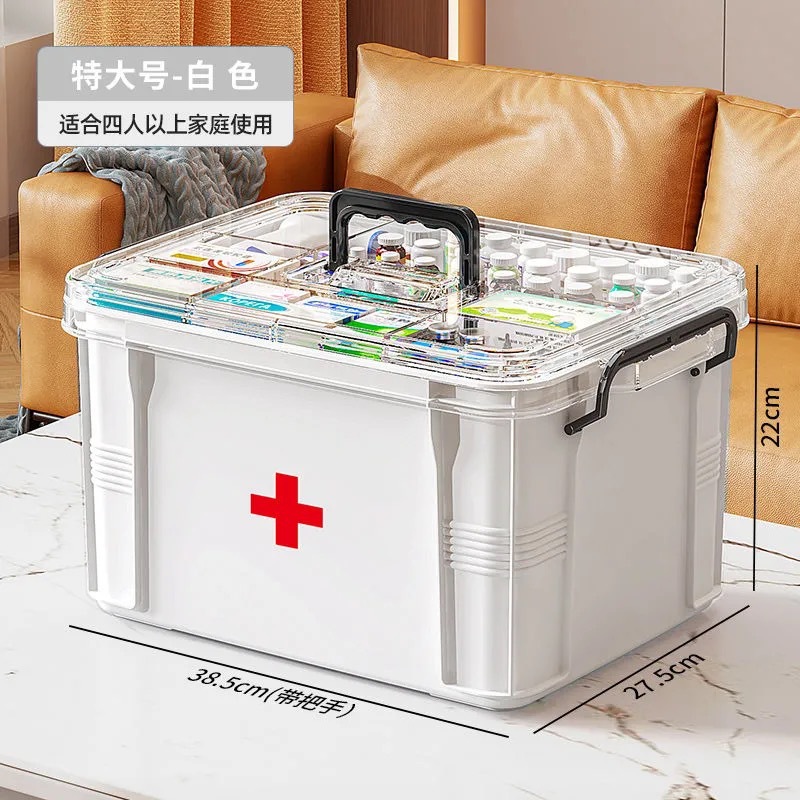 Two-layer-white models [suitable for 3-5 people/about 40 boxes of medicine]