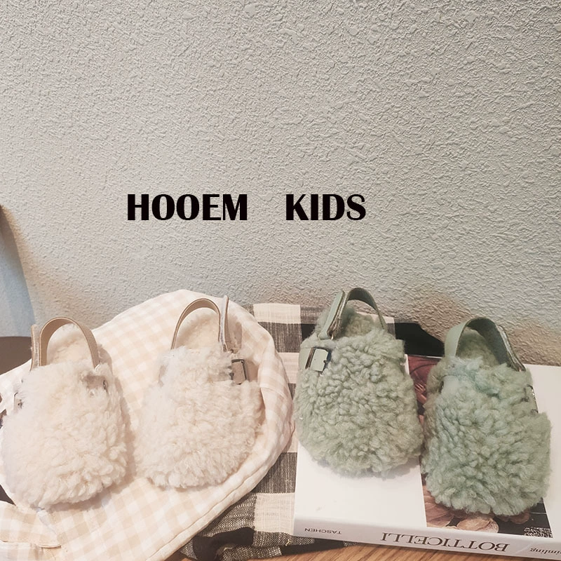 Шерсть для родителей и детей, новинка зимы 2022, Детская шерстяная обувь в Корейском стиле