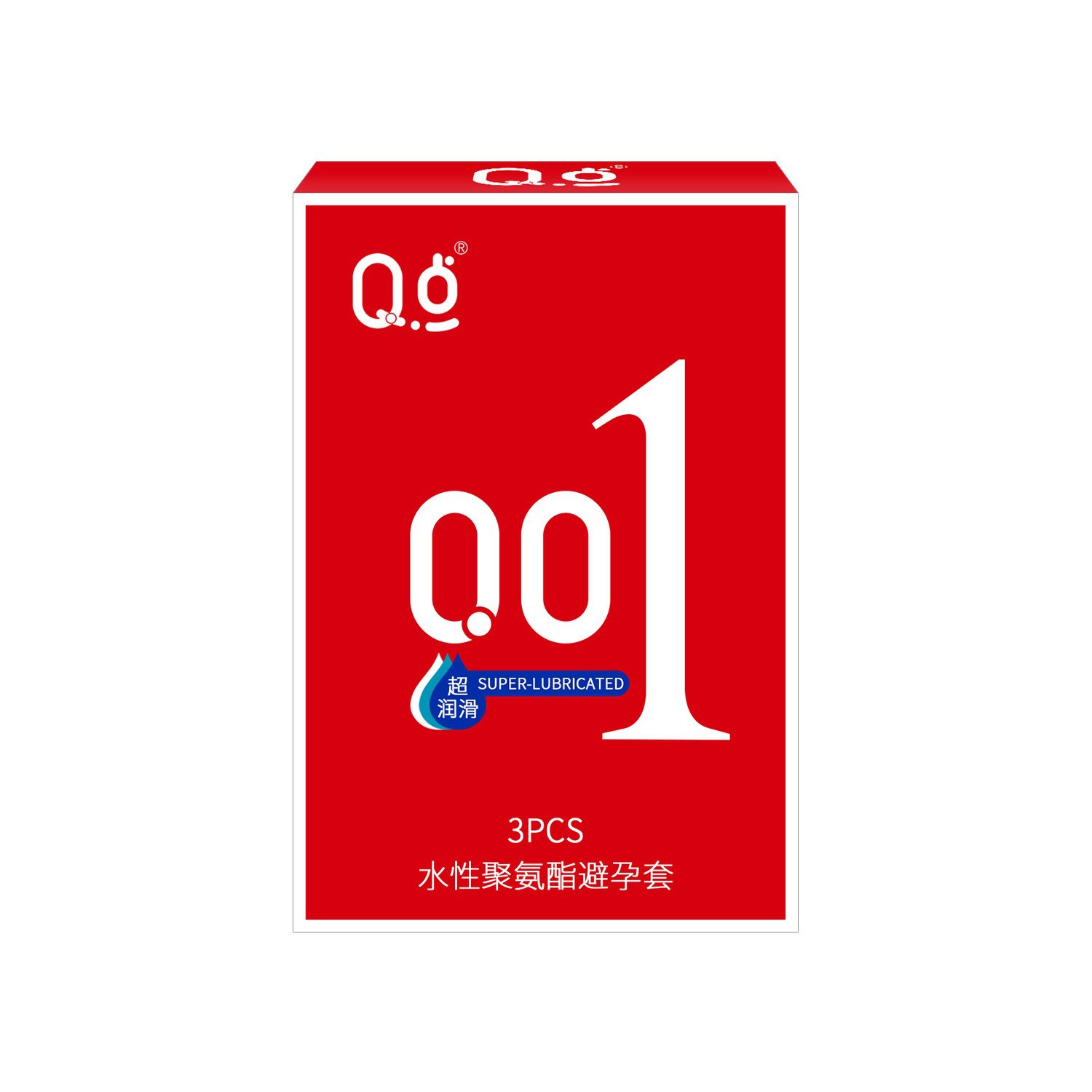 Jelly box-super lubricating polyurethane 001 [1 box of 3 pieces]