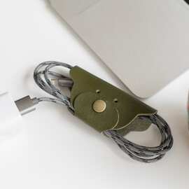 简约可爱小动物绕线器 外出便携数据线耳机收纳 小巧按扣式绕线器