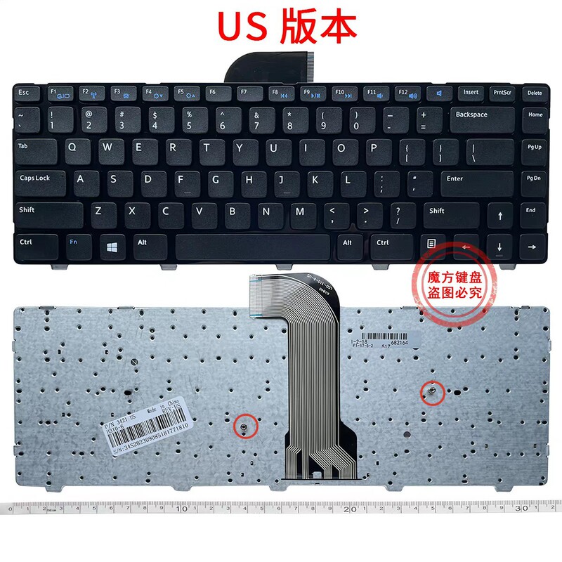 Ru Is Suitable for Dell 14 3421 V2421 5421 5437 5435 M431R Keyboard 15Z 5523