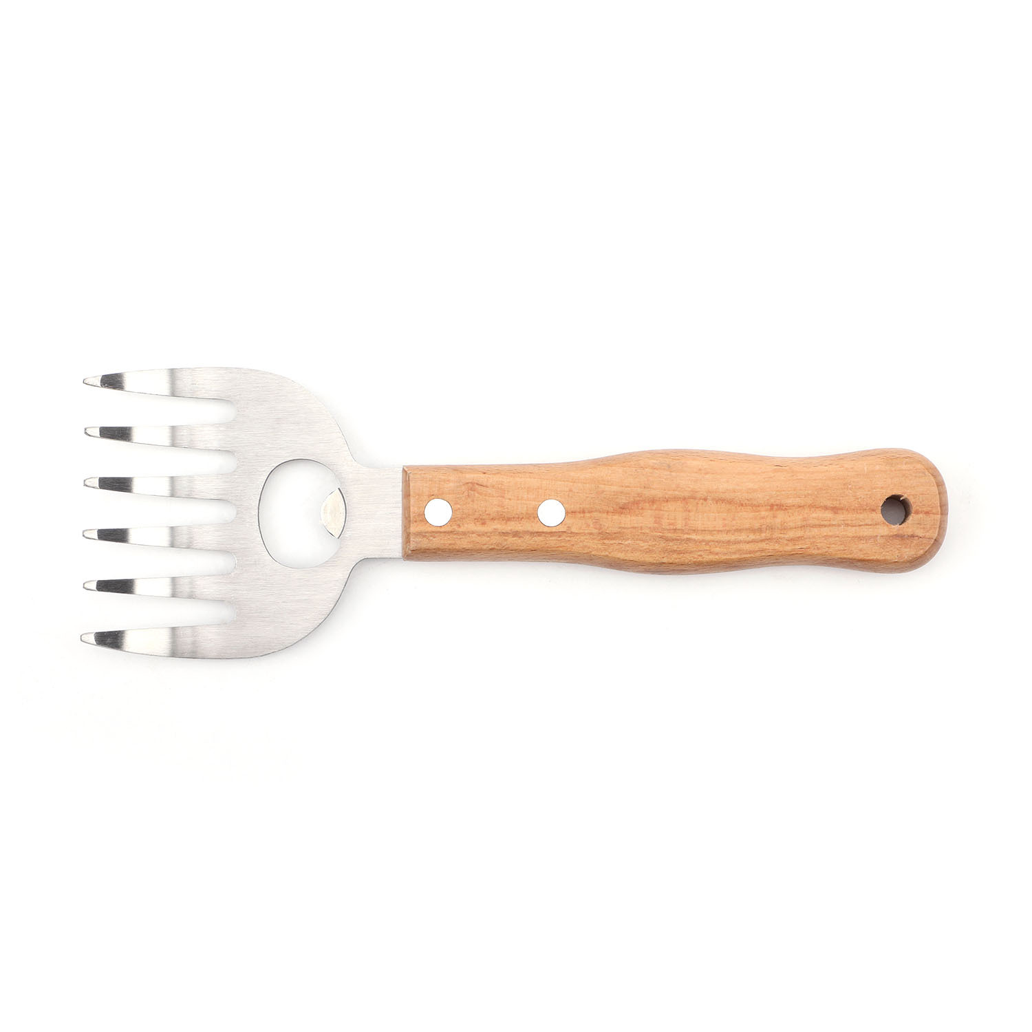 Cross-border hand-shredding tool for chicken and meat, household kitchen meat tenderizer, bear claw roasting fork, stainless steel meat separator