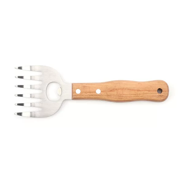 Cross-border hand-shredding tool for chicken and meat, household kitchen meat tenderizer, bear claw roasting fork, stainless steel meat separator