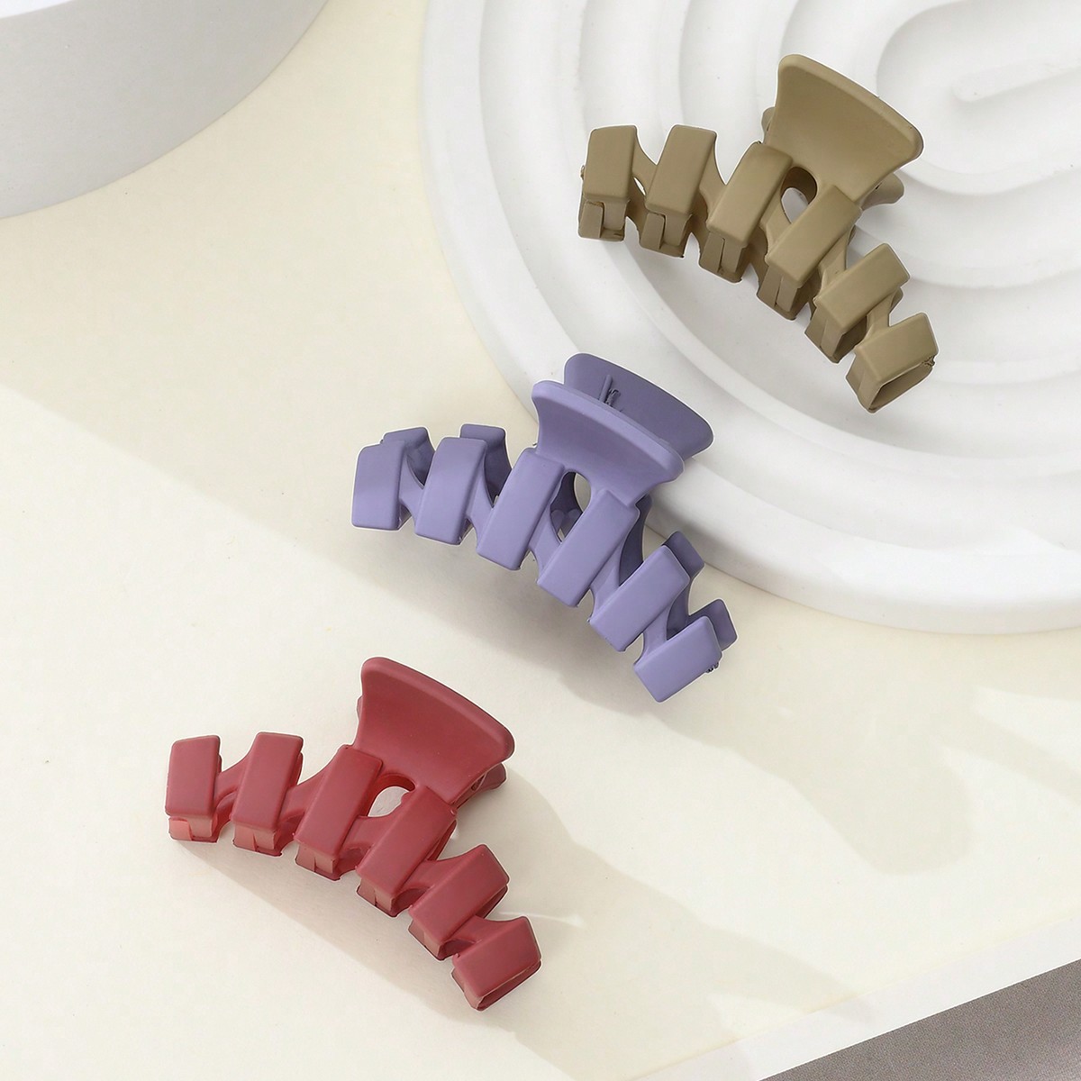 3-piezas pequeño tamaño clip helado mate niña niños mini lindo color horquilla roto pelo tiburón clip transfronterizo