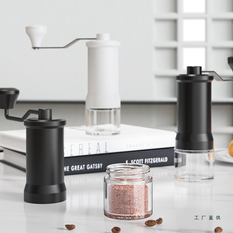 Hand Grinder Coffee Glass Powder Jar Coffee Grinder Accessories Manual Coffee Machine Tools