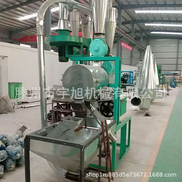 全自动小麦玉米面粉机 大豆高粱磨粉机皮心分离磨面机