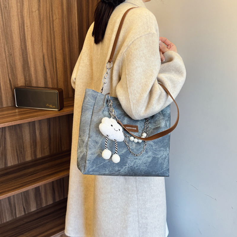 Bolso de mujer 2024, nuevo bolso de mujer de alto nivel, bolso de hombro portátil de gran capacidad, bolso de viaje, bolso de alto valor facial