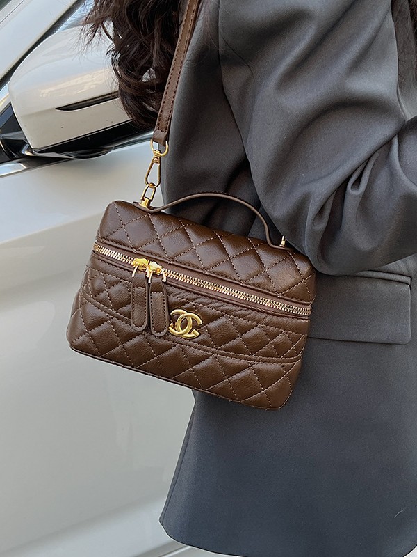 Bolsa de viento de alta calidad de diamante 2026 nuevo exquisito bolso cuadrado de estilo extranjero bolso de mujer retro versátil