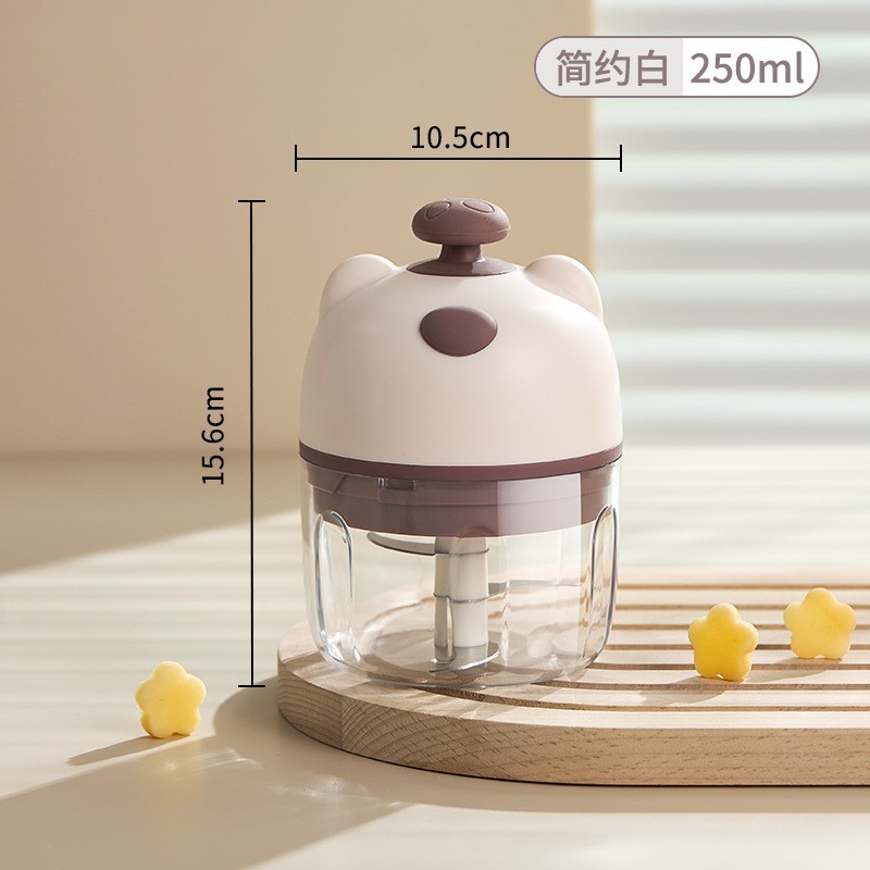 电动搅蒜器家用无线蒜泥器儿童辅食绞肉器便携压蒜捣蒜蒜泥器|undefined