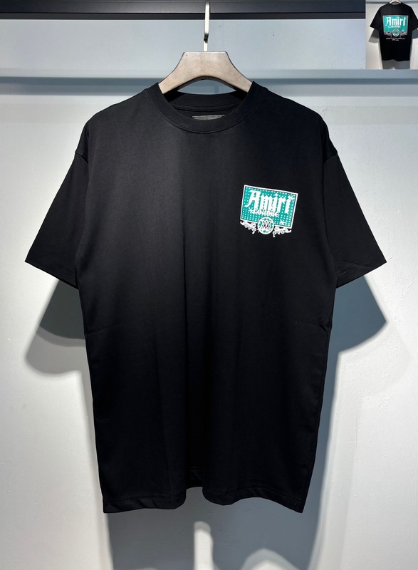 貿易クロスAm新文字クラシックプリント半袖男女同型カップルTシャツiri夏高iri製品タイプ|undefined