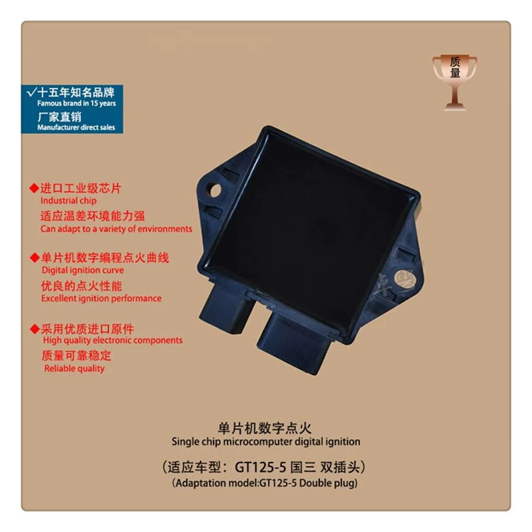 Аксессуары для мотоциклов GT125 страна три двойной штекер воспламенитель QS125-5A5B электронный воспламенитель CDI