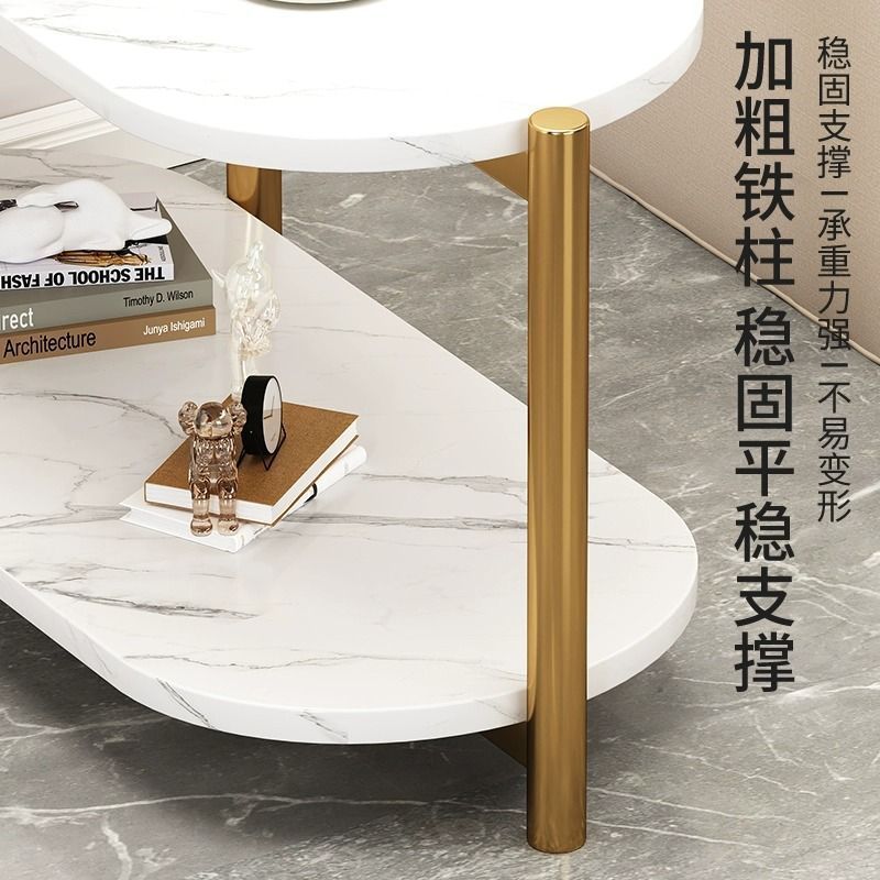 简易家用小茶几置物架沙发边柜侧边柜桌子角几客厅卧室高级感边几|undefined