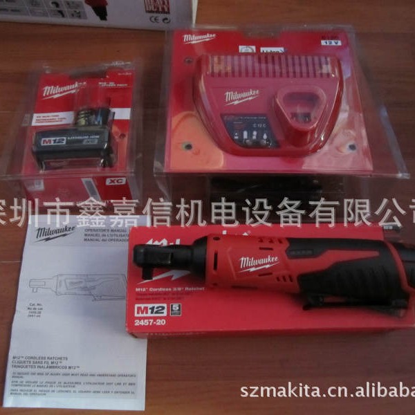 批发米沃奇工业级充电棘轮扳手2457-20