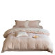 Spring and Summer 2025 New Super Soft Double-layer Wrinkled Gauze Four-piece Set Cotton Cotton Quilt Cover Girl's Heart Bedding