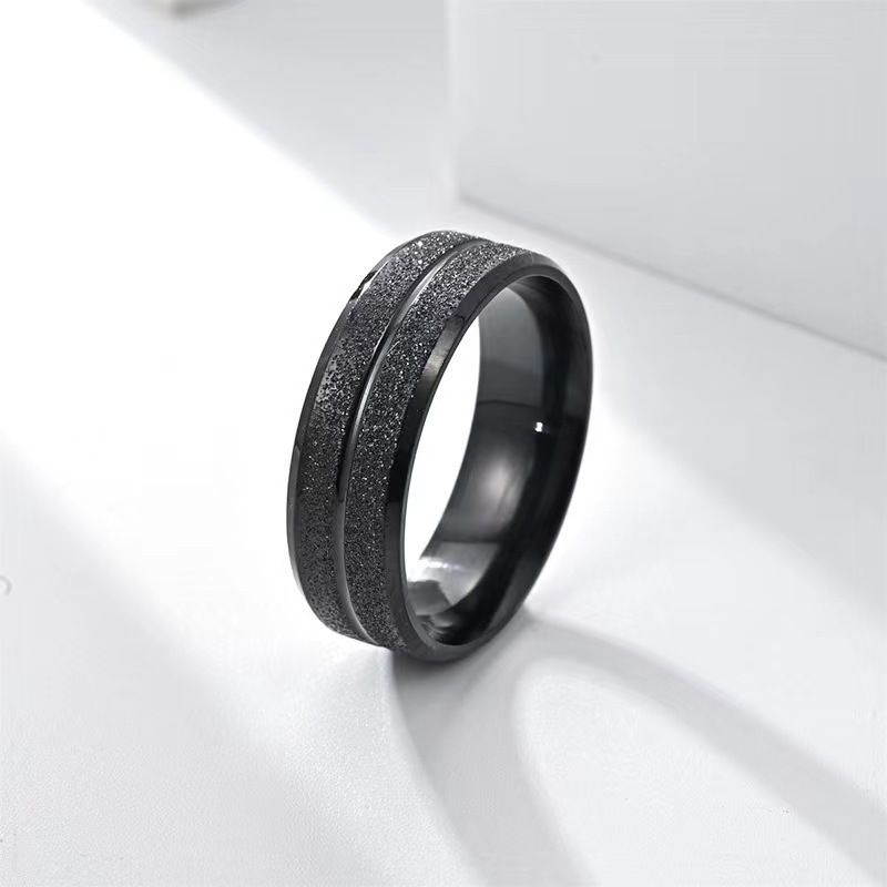304 Stainless Steel Material Wholesale Jewelry Simple Style Solid Color 304 Stainless Steel Plating Rings
