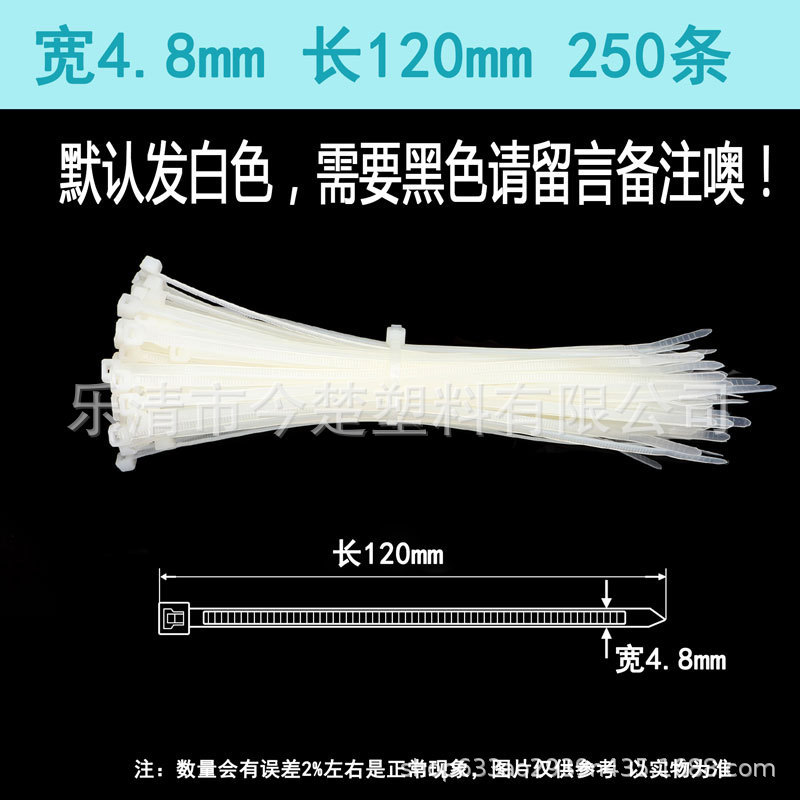 卸売りセルフロック式ナイロンバンド3*100 4*200 5*300 5*400束線帯プラスチックベルトpa 66|undefined