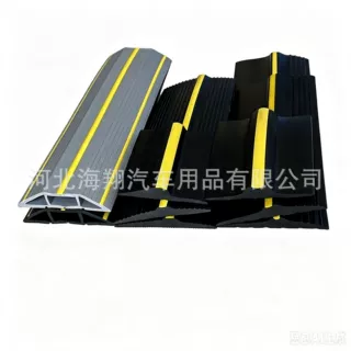 车库门门槛挡风胶条 车库卷帘门加黄线挡水胶条 海外跨境亚马逊