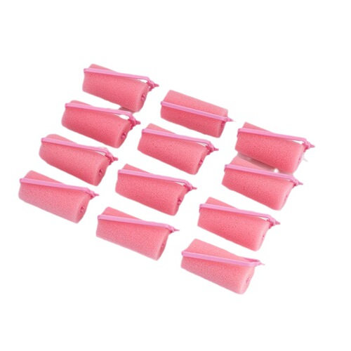 Sponge curling iron, curling iron, pear flower curls, large wavy curls, hairdressing tools, 12 pieces per pack