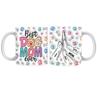 �¿�Bestĸ�H��Dog Mom�մɿ����R�˱������ֲ�ˮ��Name������Mug