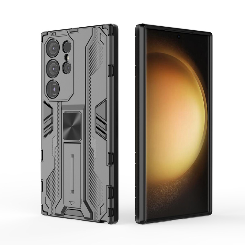 Suitable for Samsung S24Ultra Supersonic Mobile Phone Case S23Ultra Bracket S22Ultra Anti-Fall Protective Cover Suitable for Samsung S24Ultra Supersonic Mobile Phone Case S23Ultra Bracket S22Ultra Anti-Fall Protective Cover