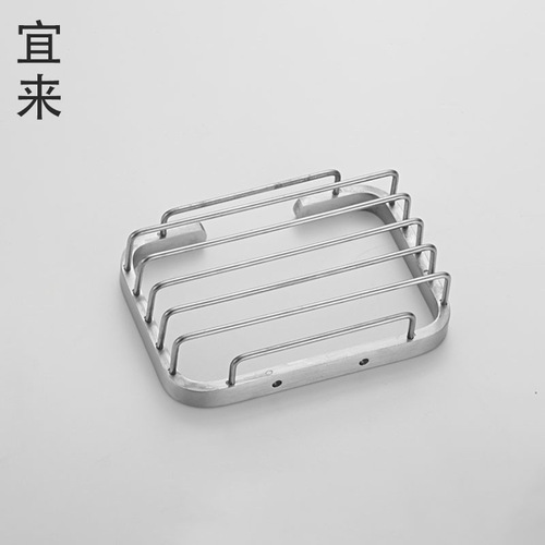 304 stainless steel soap rack soap net brushed bathroom toilet soap box storage rack bathroom drain soap dish