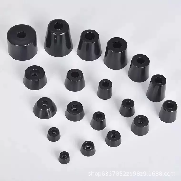 橡胶脚垫机箱仪器桌椅家具增高防滑带垫片 环保橡胶减震 机脚垫