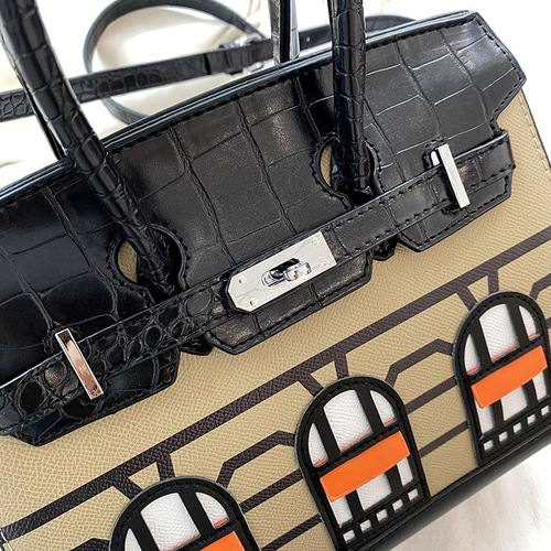 Foreign trade light luxury Kelly handbag large capacity shoulder bag women's high-end fashion versatile women's crossbody bag