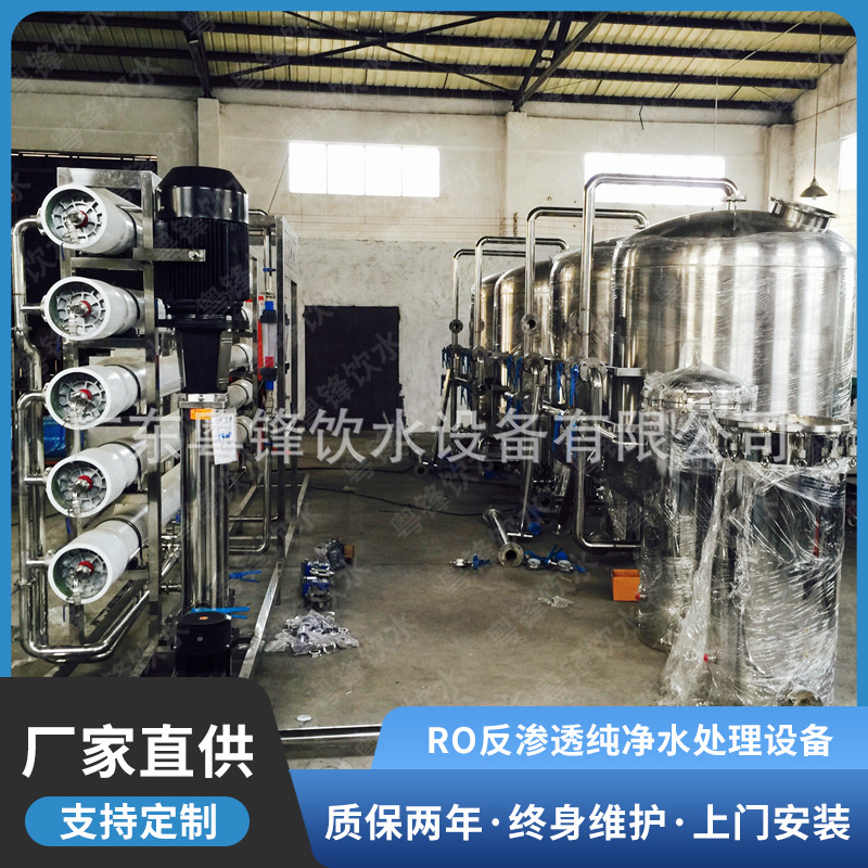 厂家生产10吨20吨反渗透纯净水设备 RO纯净水处理设备 酒厂用