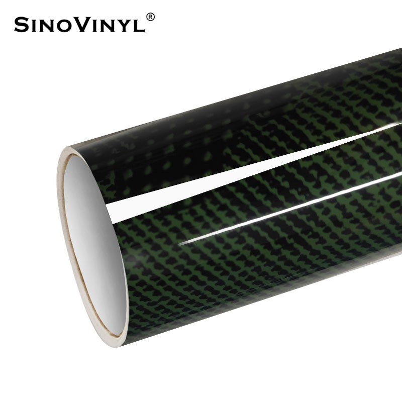 PET Snake Pattern Color Change Film Snake Pattern Bicolor Decoration Pegatinas Veneno Verde Cameleón Espejo Retrovisor Pegatinas del Cuerpo