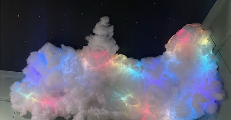 Smart Cloud Lamp Rgb Ambient Lighting For Cozy Modern Home Decor_voghion.com