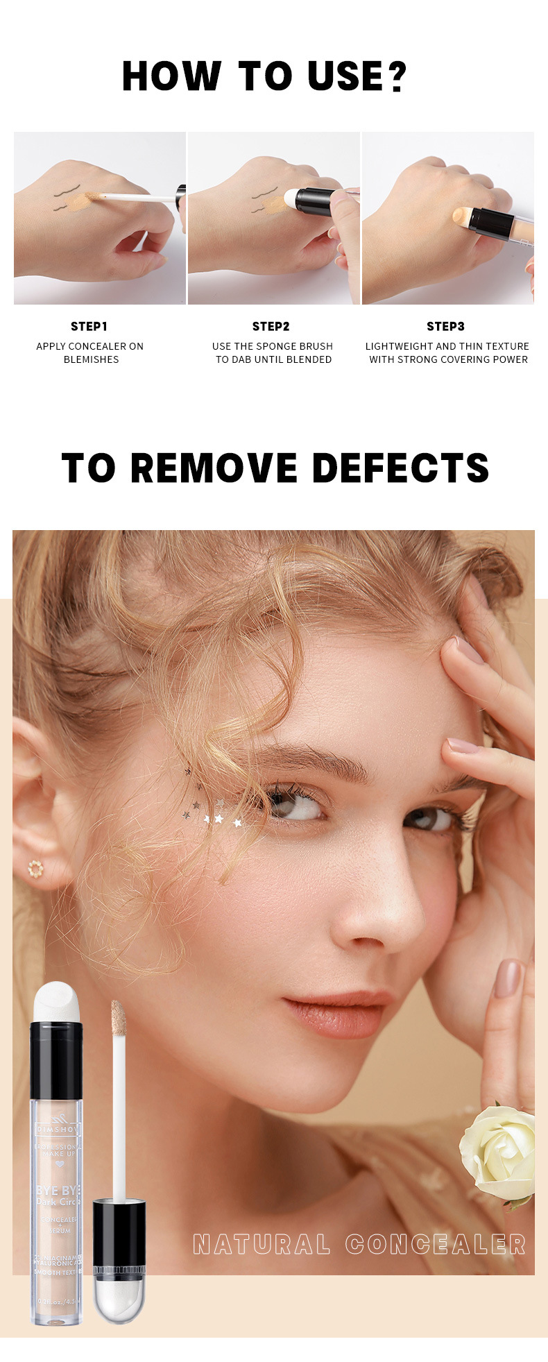 Cross-border foundation Concealer undefined