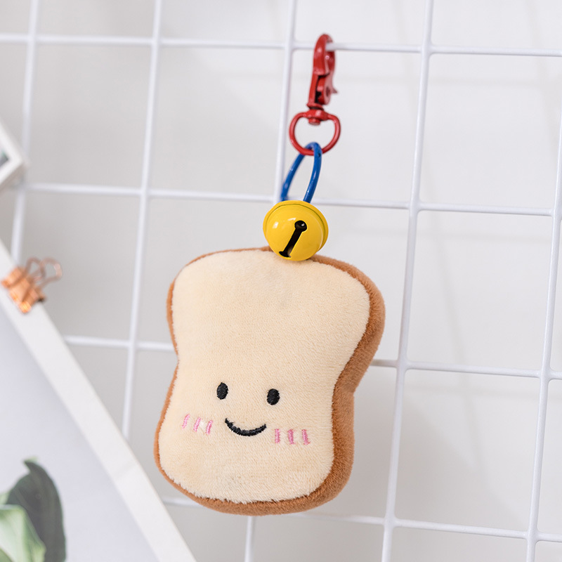 Toast bread 10cm pendant