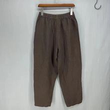 2025春季新女式下装日系棉麻宽松哈伦裤小清新九分裤跨境百搭文艺