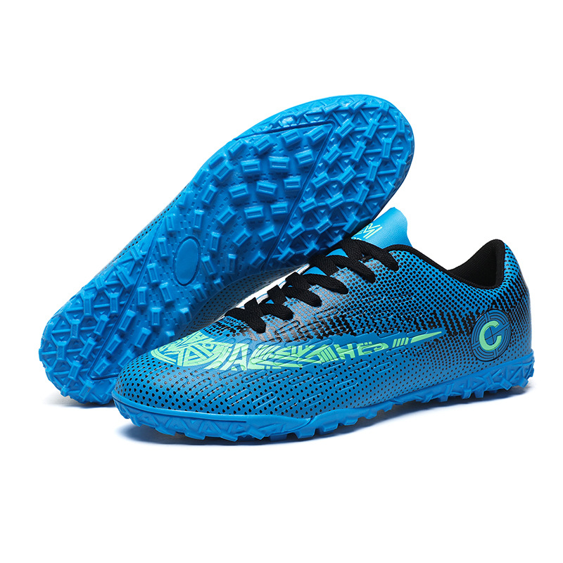 Zapatos de fútbol transfronterizos de baja altura, zapatos de fútbol interiores y exteriores, zapatos de fútbol para hombres, clavos cortos y largos, zapatos de entrenamiento de clavos FTSG