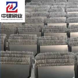 导电铜丝条刷加工不锈钢丝刷条工业铜丝刷条批发高抛光