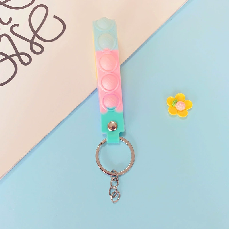 Trend keychain, bracelet PVC, accessory