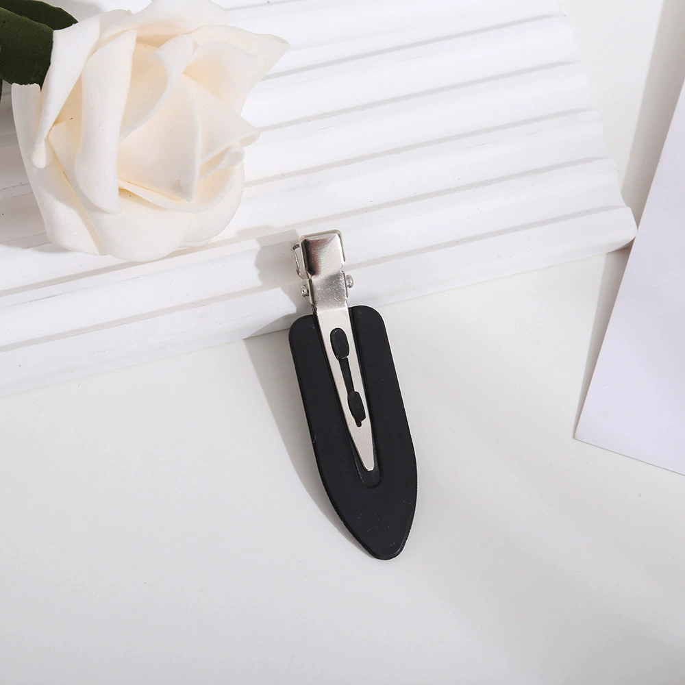 Universal acrylic matte hairgrip, cute cream hair accessory, wholesale