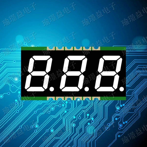 Светодиодная цифровая трубка 0,39 дюйма с тремя наклейками красная цифровая трубка 3930AR CR